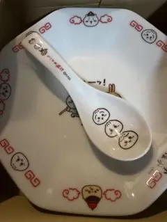 ラスト1点‼️値下げ☆】ちいかわ飯店 ラーメンどんぶり＆レンゲセット