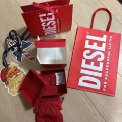 空箱DIESEL 赤 ギフトボックス セット