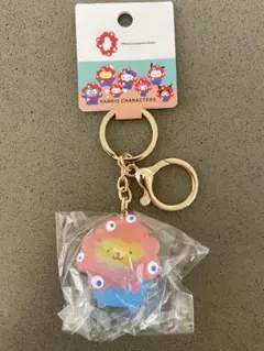 ミャクミャク サンリオ キーホルダー クリア