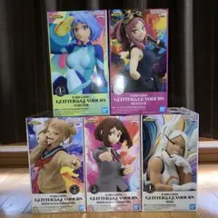 僕のヒーローアカデミア トガ お茶子 ミルコ 発目 ねじれ フィギュア5体セット