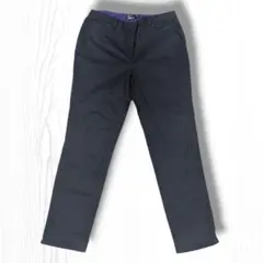 フレッドペリー チノパン ネイビー 月桂樹刺繍 スリムテーパード 綿100%