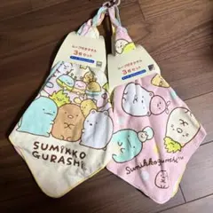 すみっコぐらし しろくま ねこ ぺんぎん？ ループ付きタオル 6枚セット【新品】
