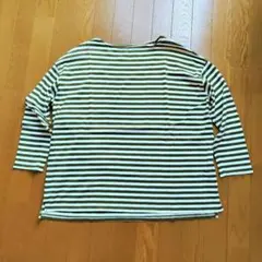 journal standard luxe★ボーダーボートネック茶ブラウンロンT