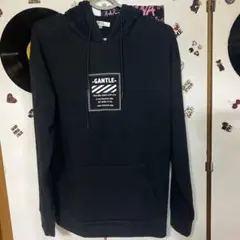 GANTLE ブラック パーカー