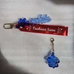 あんさんぶるスターズ クリアドロップキーホルダー 朱桜司