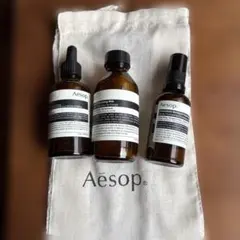 Aesop 空容器 3本、巾着