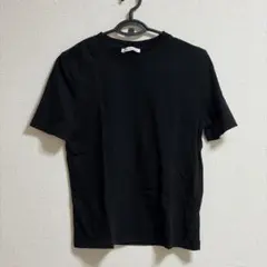 ZARA ベーシック クルーネック 半袖 Tシャツ ブラックのサムネイル