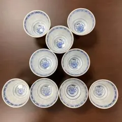 「L274」長期保管品 時代 大明年製 染付山水画茶器 10客 茶碗 L274」長期保管品 時代 大明年製 染付山水画茶器 10客 茶碗 - メルカリ