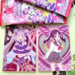 キミとアイドルプリキュア　カード　キュアアイドル　キュアキュンキュン　紫雨こころ