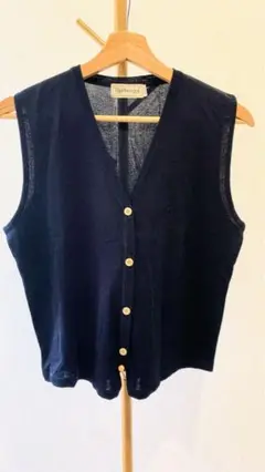 ★美品★ Burberrys ネイビー ノースリーブ M