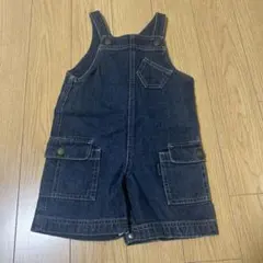 COMME CA ISM ダークデニム サロペット 90