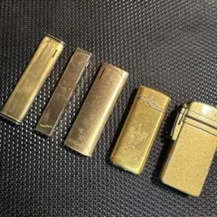 ガスライター まとめ売り 7点セット ゴールド ブラック - メルカリ
