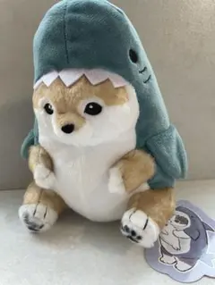 キラキラメガロドン ゴールドシャーク BIGぬいぐるみ 新品未使用 サメ
