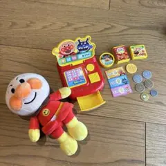 アンパンマンぬいぐるみ　レジスターセット