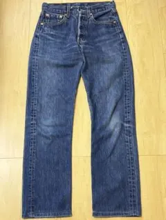極上品 濃紺 リーバイス 501 赤耳 刻印2 W27 66後期 ビンテージ