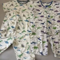 恐竜柄 100cm パジャマ 上下セット　長ズボン付