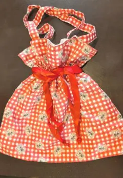 ​【美品】PAUL & JOE 巾着エコバッグ ヌネット ギンガムチェック 赤