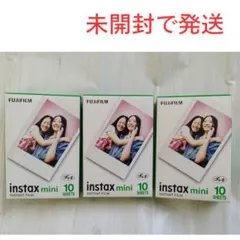チェキフィルム 30枚 instax mini 富士フィルム　新品未使用　箱付き