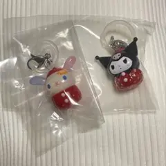 サンリオキャラクターズ　 いちごめじるしアクセサリー　クロミ　ウサハナ