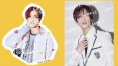 なにわ男子HARDWORK特典　高橋恭平　トレーディングカード　ステッカーセット