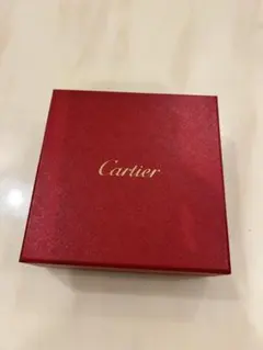 Cartier レッドレザー ジュエリーボックスのサムネイル