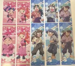 忍たま乱太郎 ロングステッカー くの一教室 兵庫水軍 まとめ売り