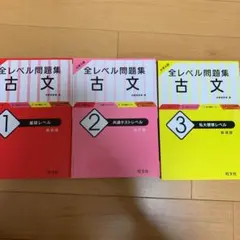 大学入試全レベル問題集古文1~3
