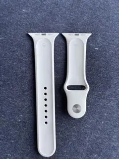 【極美品】AppleWatch アップルウォッチ スポーツバンド 白