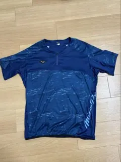 Mizuno Pro ブルー 半袖Tシャツ サイズ0