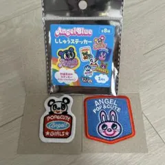 【未使用】Angel Blue ししゅうステッカー