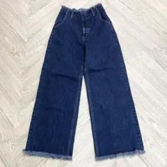 ❤︎AZUL BY MOUSSY❤︎ フリンジデニムワイド M