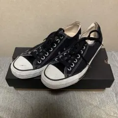 コンバース オールスター オックス M9166 ブラック 紐黒