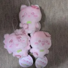 ちいかわ ぬいぱれっと〜さくらいろ〜マスコット ３点セット