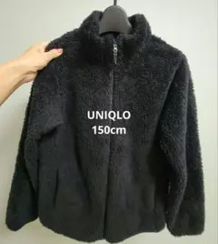 黒フリースジャケット