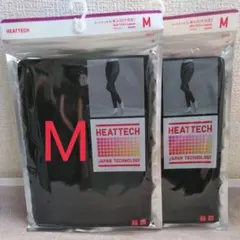 UNIQLO　ヒートテックレギンス　Mサイズ　 ブラック　２枚 　a8u