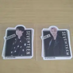 SEVENTEEN セブチ WONWOO ウォヌ グッズ 2点セット まとめ売り - メルカリ