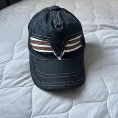 DIESEL デニムキャップ ストライプデザイン