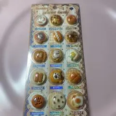 スイーツデザイン立体シール16個セット