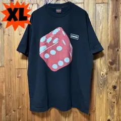 美品！【Oasis】オアシス ツアーTシャツ ダイス柄 ブラック XL - メルカリ