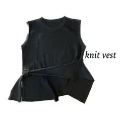 【no brand】ニットベスト　レディースベスト　ベスト　ジレ