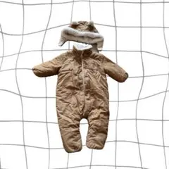 baby GAP ベージュアウター 6-12ヶ月 ロンパース