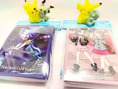 ポケモンカードデッキシールド　スリーブ　アセロラ　ユウリ&マリィセット