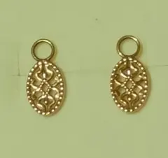 agete 透かしチャーム K10