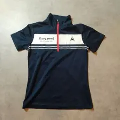 le coq sportif　ハーフジップポロシャツ　スポーツウェア　ゴルフ　Mのサムネイル