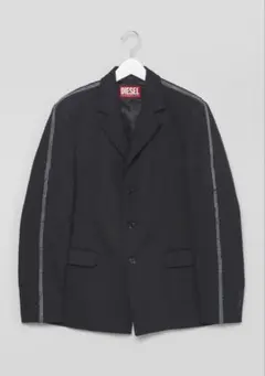 DIESEL ブラック テーラードジャケット
