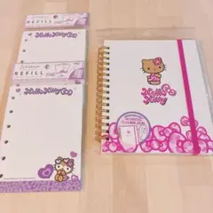 サンリオキャラクターズ 日焼け ハローキティ シールバインダー リフィル セット