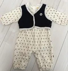 moimoln カバーオール ベスト 2点セット