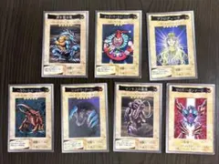 遊戯王 バンダイ版 カードダス 11枚セット 当時物 旧裏 - メルカリ