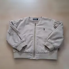 EAST BOY ベージュ ジップアップジャケット