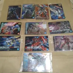 ガンプラパッケージアートコレクション　カード　11種セット　新品未開封